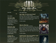 Tablet Screenshot of metal-norge.com